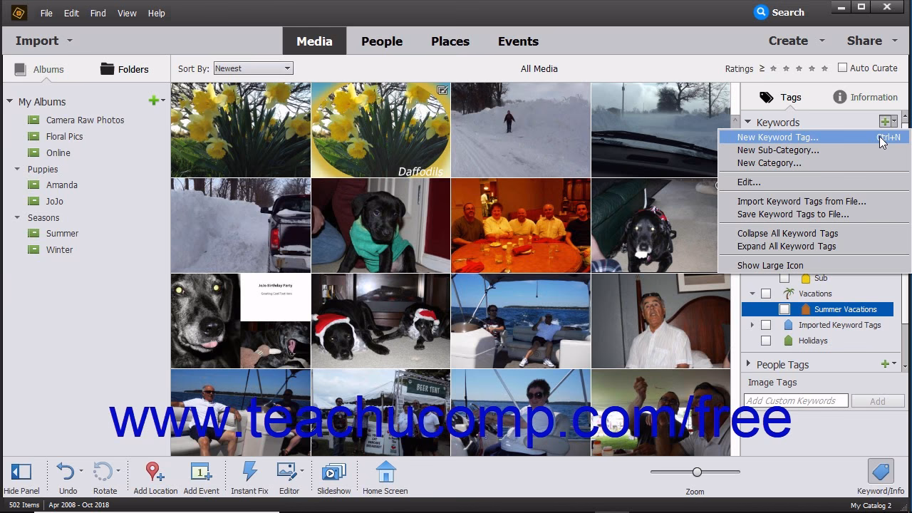 Wo ist die Vignette in Photoshop Elements?