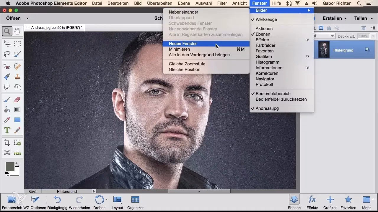 Wie verwandle ich eine Ebene in Photoshop in einen Hintergrund?