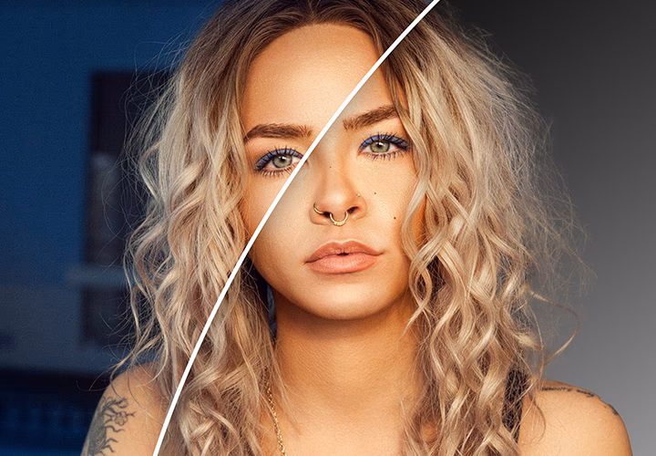 Wie glätte ich die Haut in Photoshop?