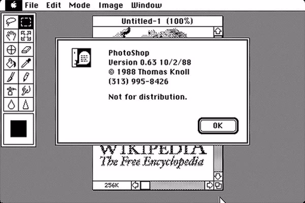 Wann ist Photoshop erschienen?