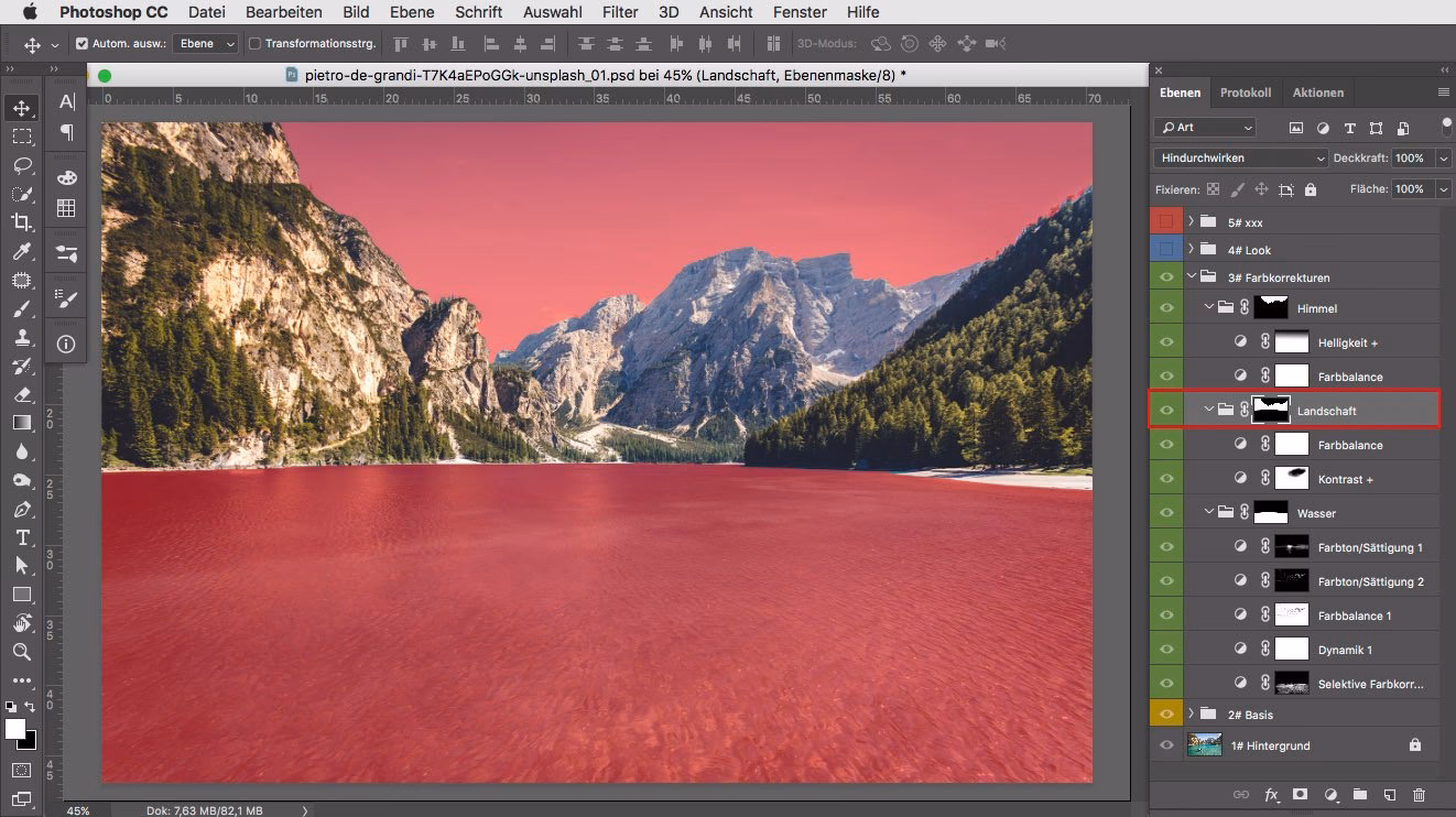Wie erstelle ich eine Sammlung in Photoshop?