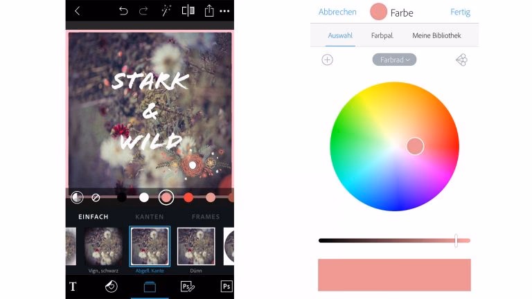 Wie kann ich ein Bild in Adobe Express spiegeln?