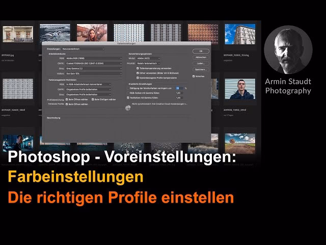 Was ist die beste Farbeinstellung für Photoshop?