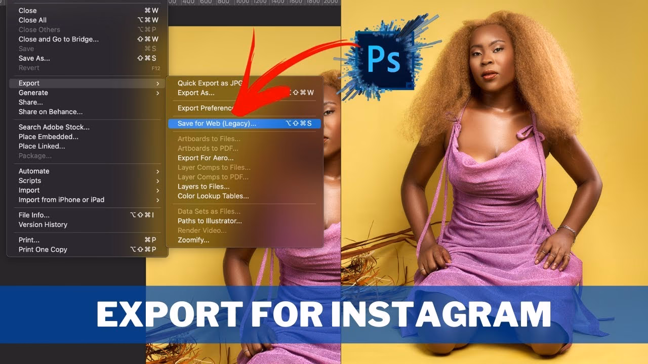 Was ist das Photoshop-Format für Instagram-Posts?
