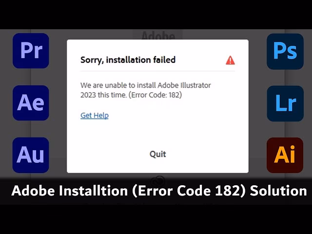 Was bedeutet Fehlercode 182?