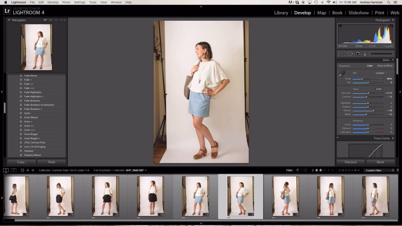 Wie kann ich den Hintergrund in Lightroom ersetzen?