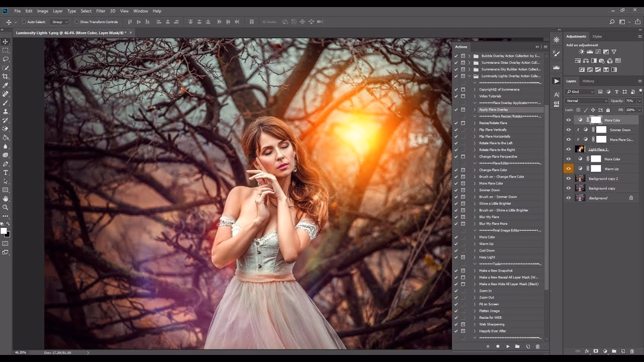 Is overlay a layer blending in Photoshop?