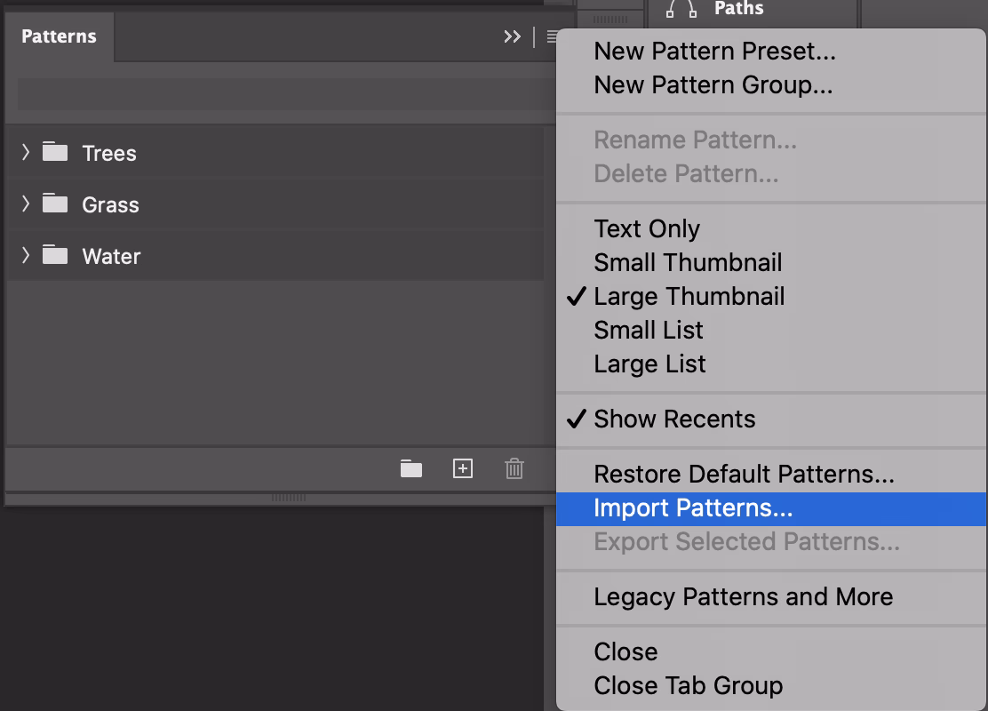 Was ist eine PAT-Datei in Photoshop?