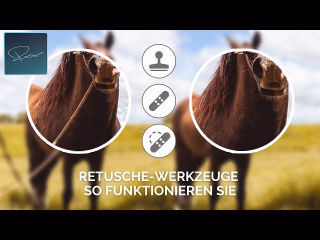 Wo ist das Reparaturwerkzeug in Photoshop?