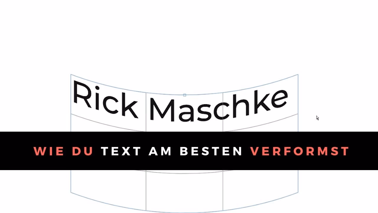 Wie verzerrt man Text in Photoshop?