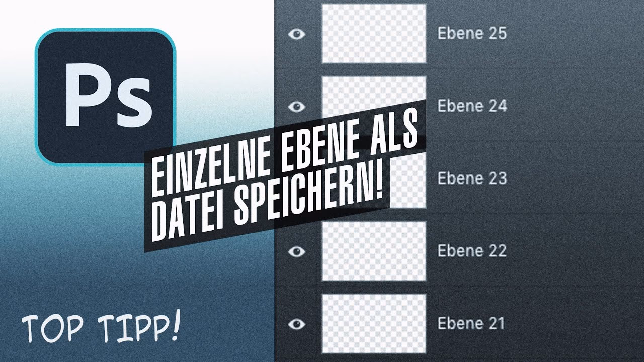 Wie exportiere ich Ebenen aus einem Photoshop-Skript?