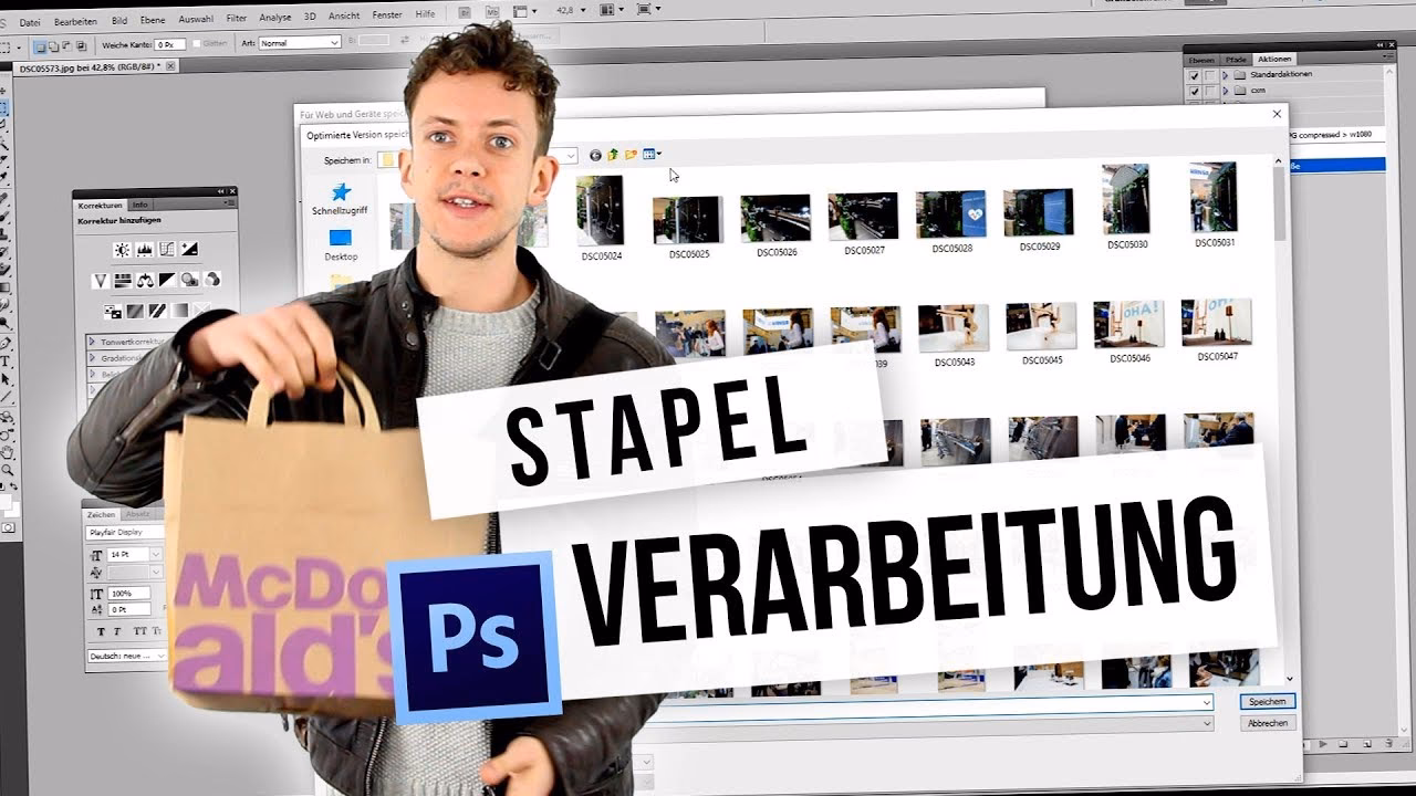 Können Sie die Größe in Photoshop stapelweise ändern?
