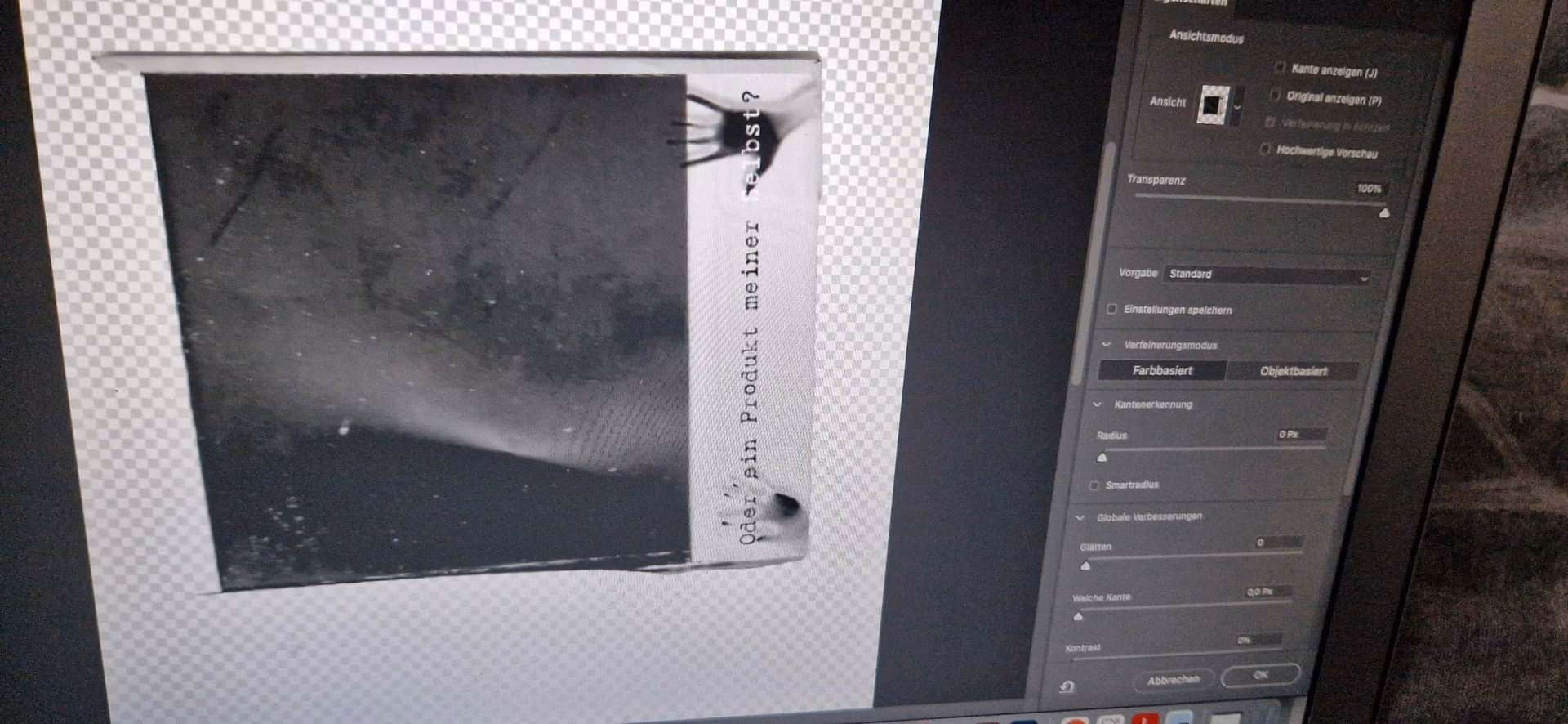 Was bedeutet Volumenfehler bei Photoshop?