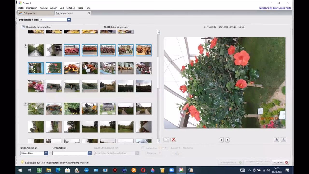 Kann Picasa ein Bild bearbeiten?