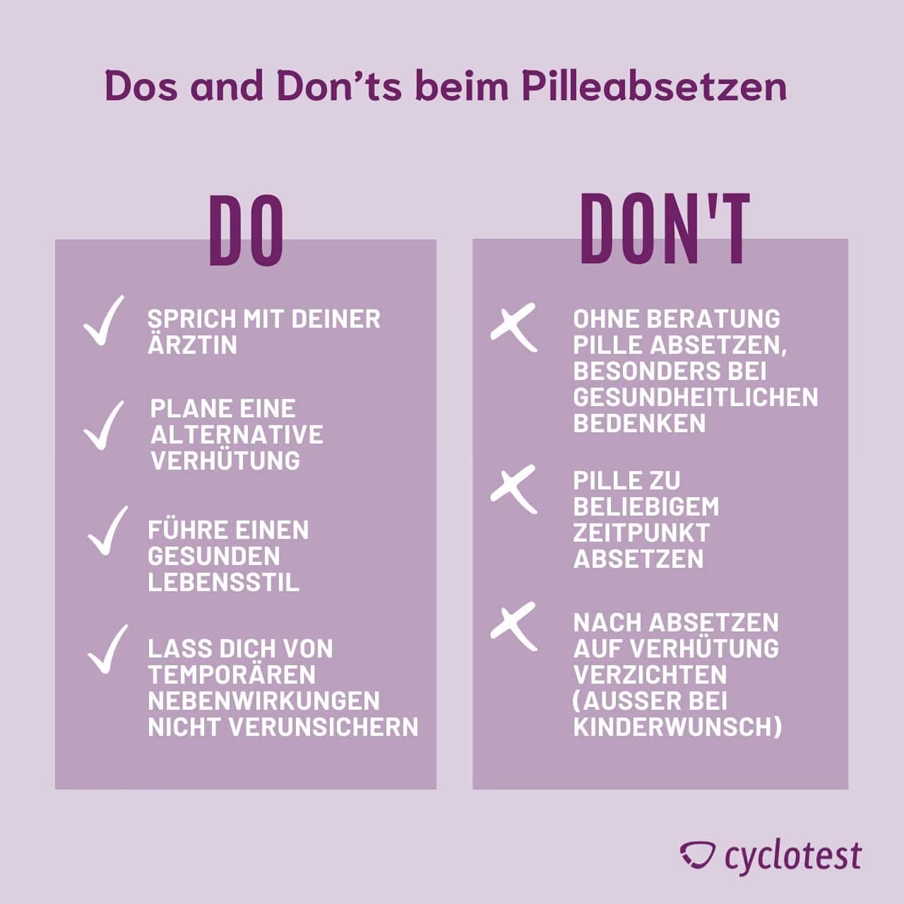 Ist es normal, nach dem Absetzen der Pille einmal die Periode zu haben und dann nicht mehr?
