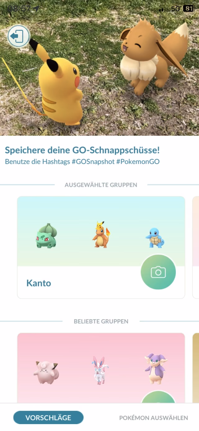 Wie kann man Pokémon GO aktualisieren?