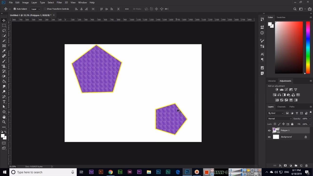 Was ist das Polygon-Werkzeug in Photoshop?