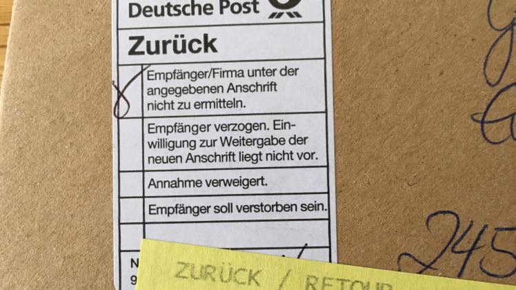 Wer ist schuld, wenn die Post nicht ankommt?