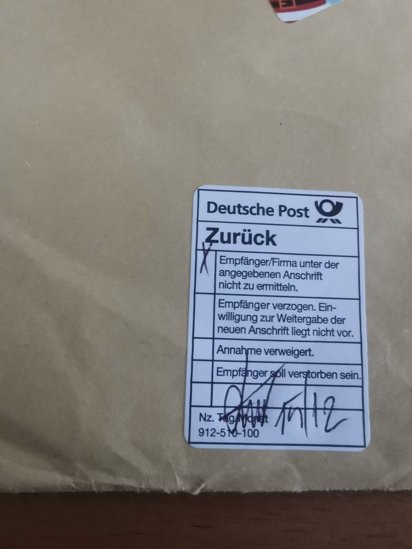 Was tun, wenn Post nicht für mich?