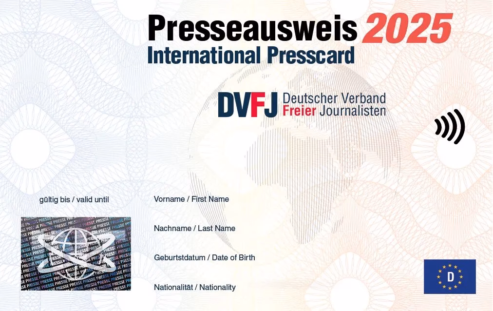 Wie bekommt man einen Presseausweis für Fotografen?
