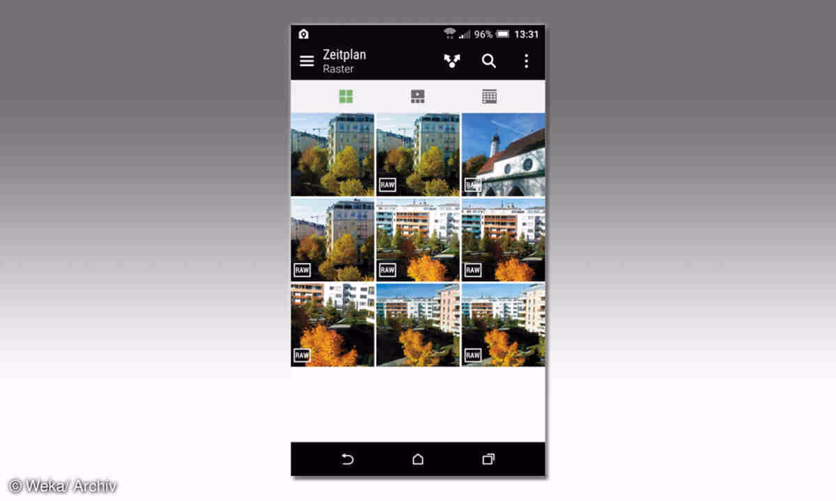 Wie bearbeite ich Raw-Daten auf Android?