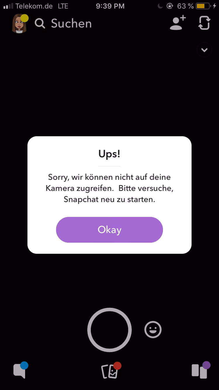 Warum verringert Snapchat die Qualität meiner Kamera?
