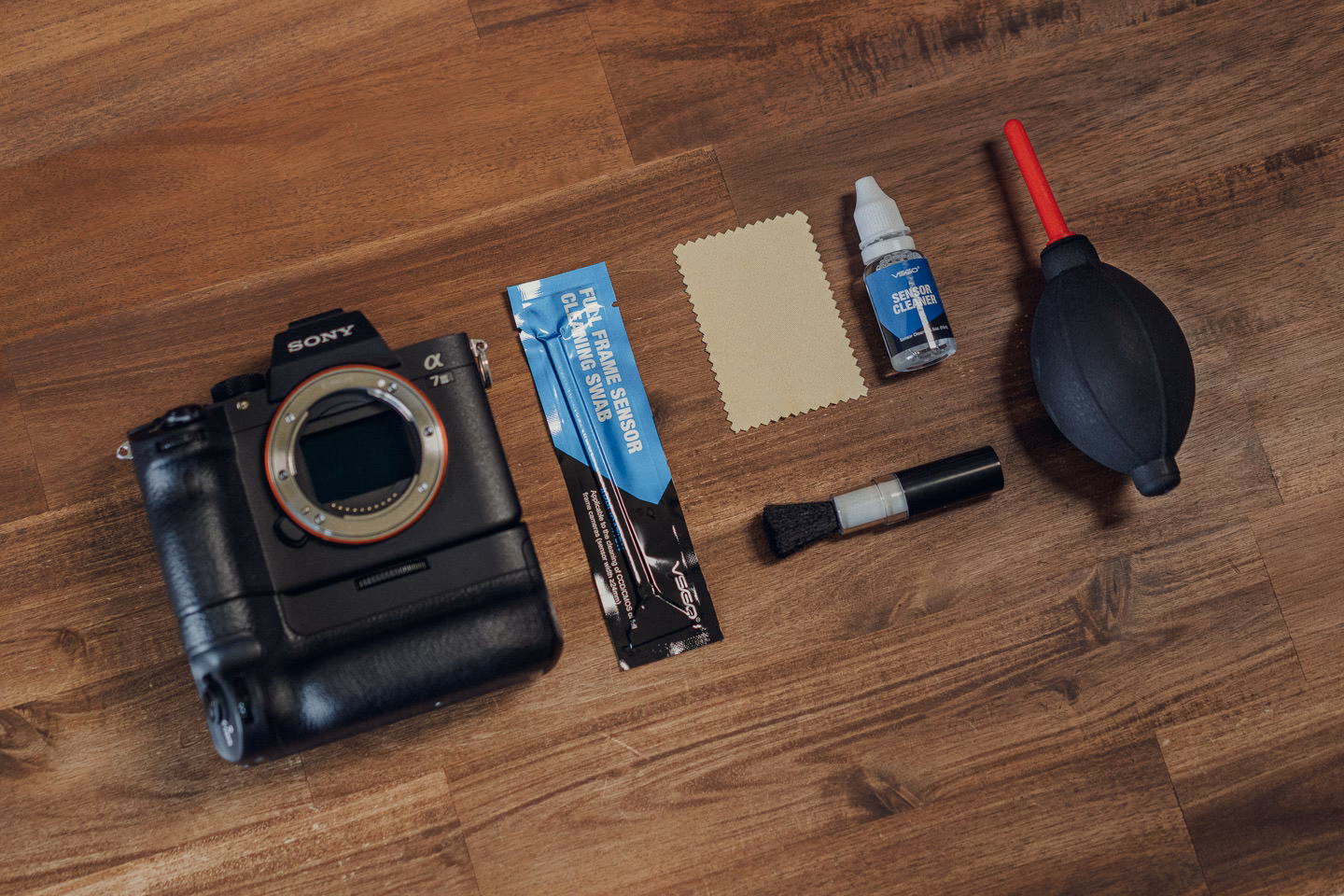 Was passiert, wenn der Kamerasensor verschmutzt ist?