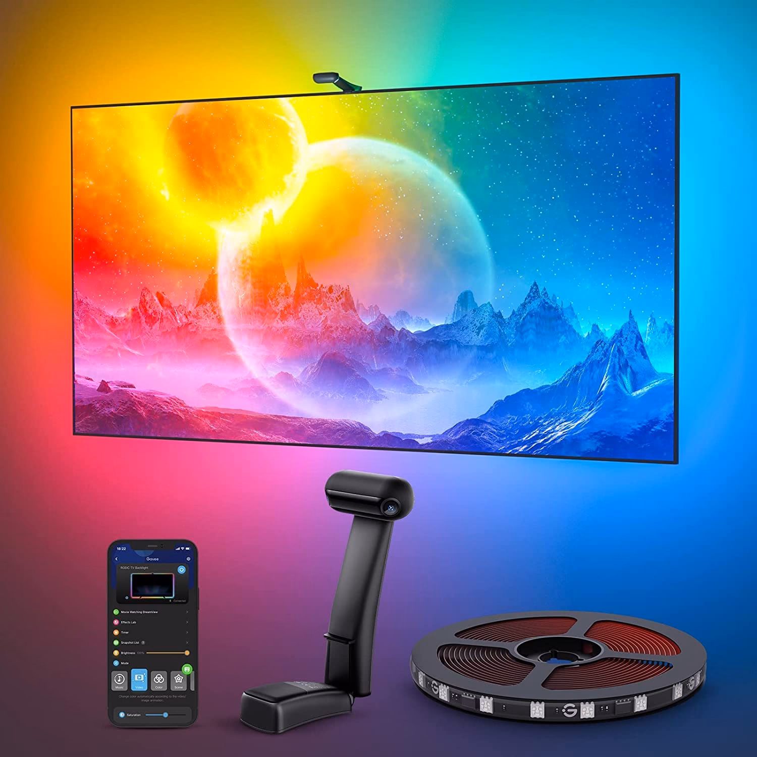 Ist TV Hintergrundbeleuchtung sinnvoll?