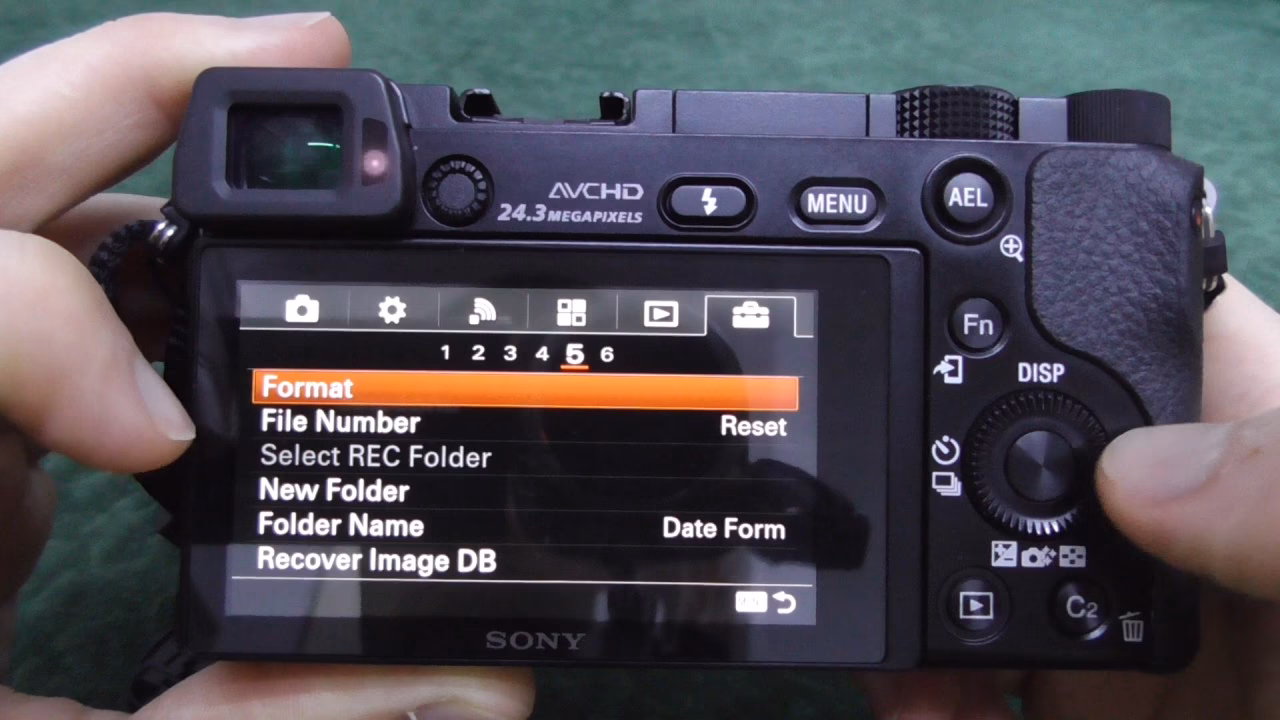 Wie formatiere ich meine SD-Karte auf meiner Sony-Kamera?