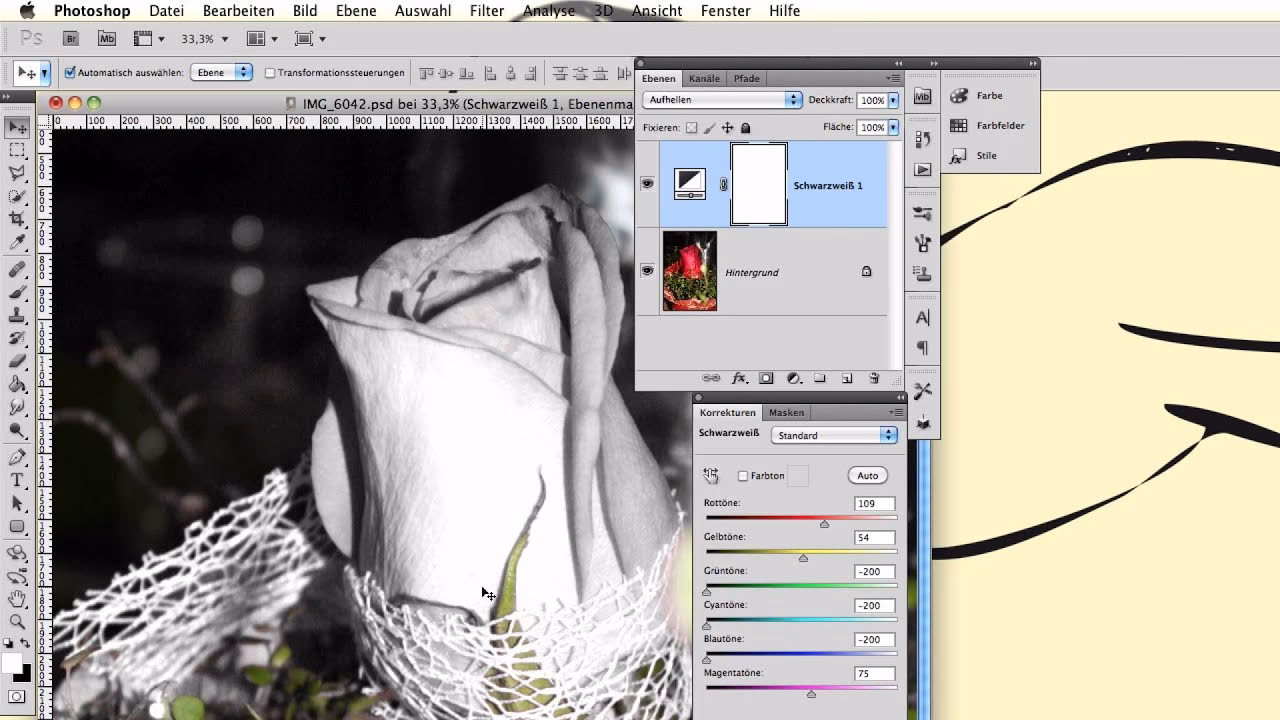 What is the standard color profile for Photoshop?