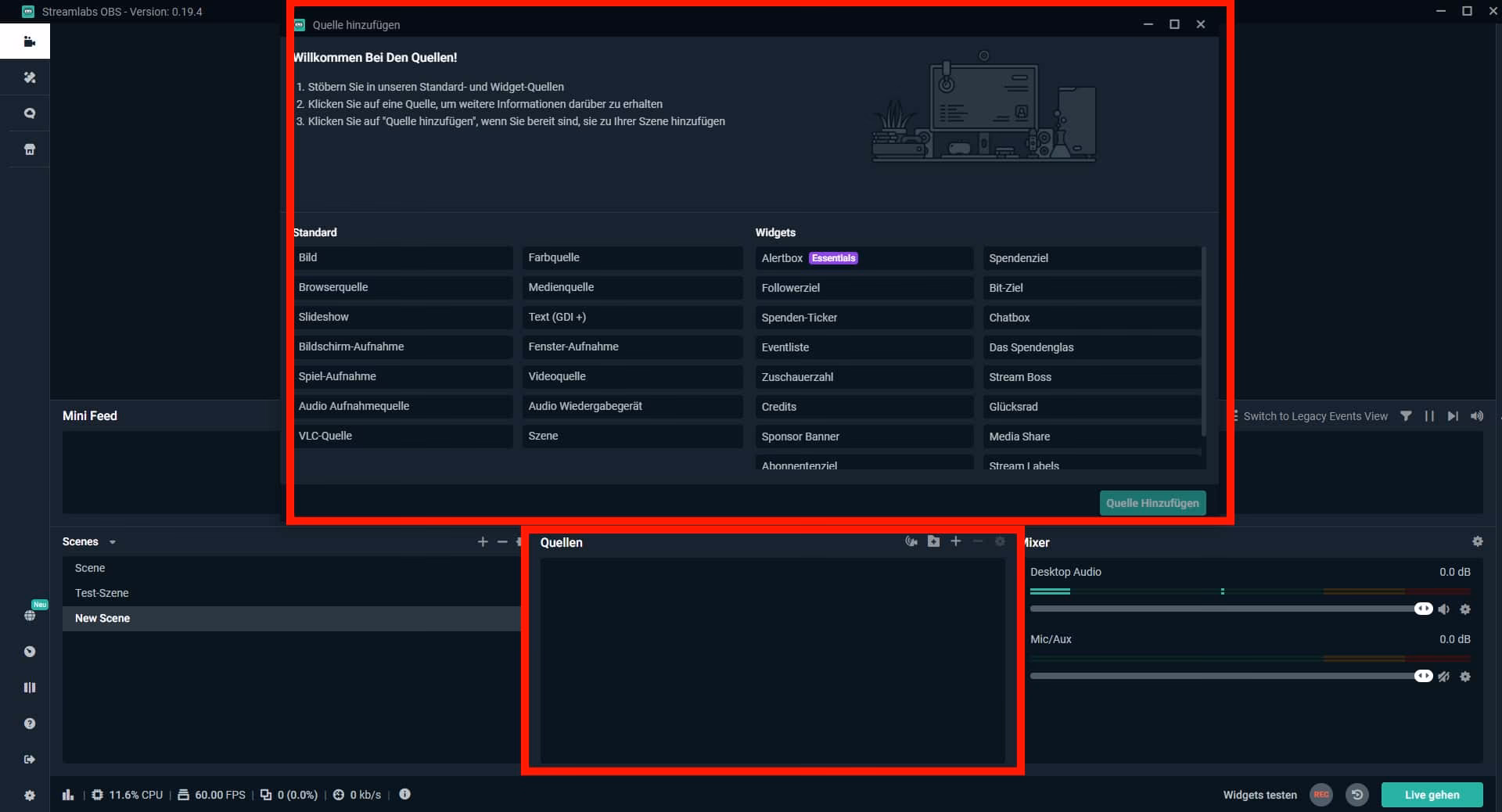 Wie schalte ich die Kamera bei Streamlabs um?