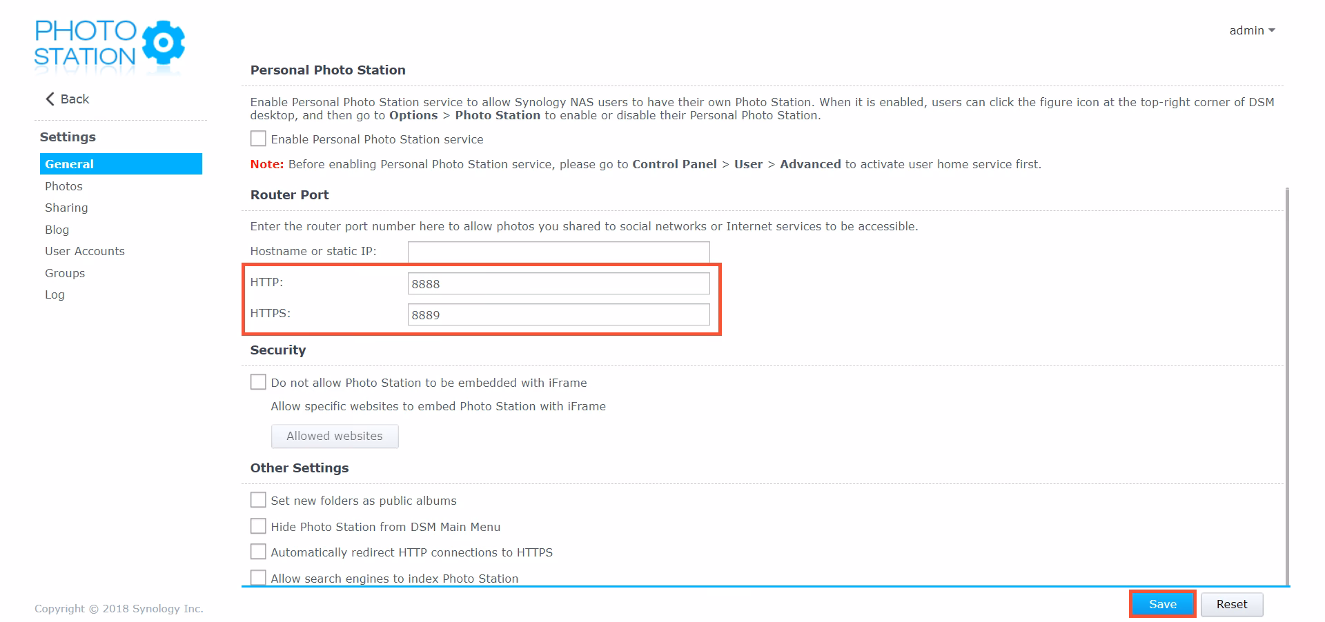 Wie lautet die NAS-Portnummer?