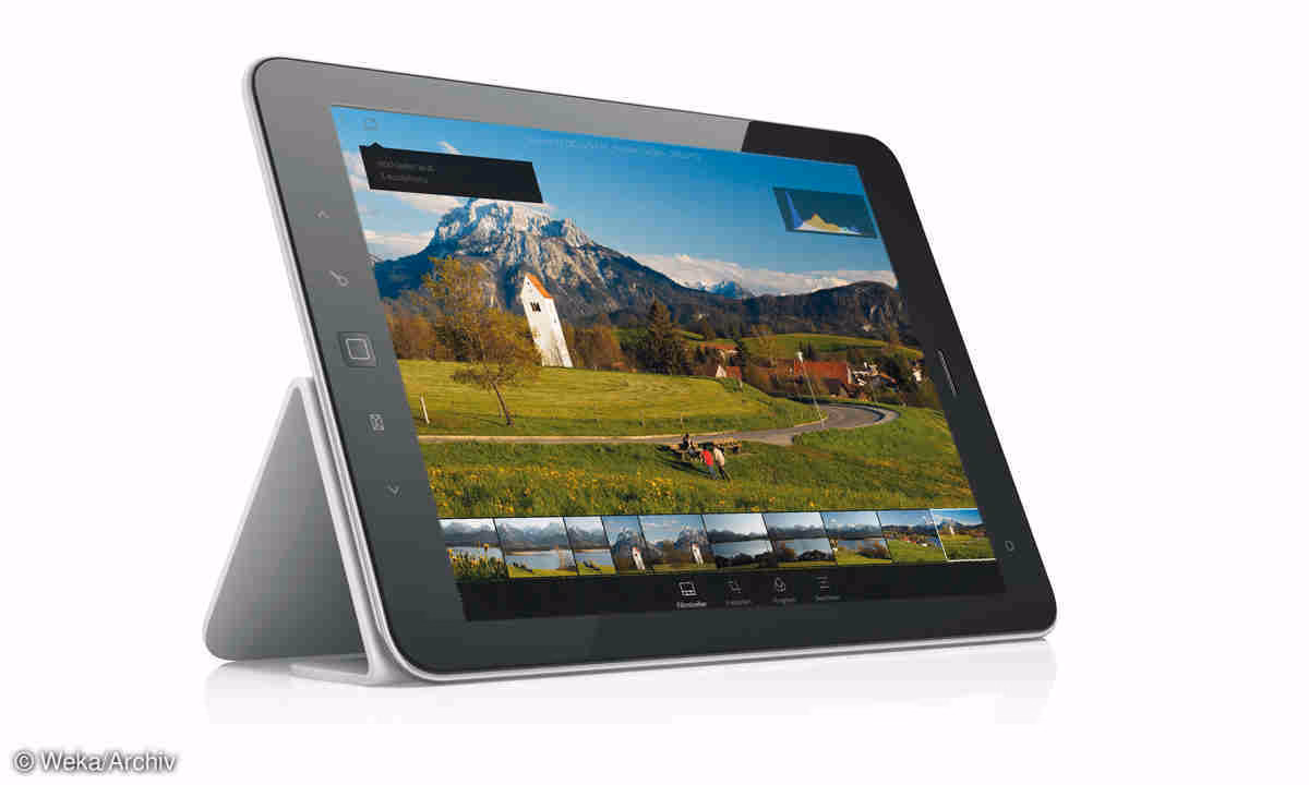 Kann man Fotos mit einem Tablet bearbeiten?