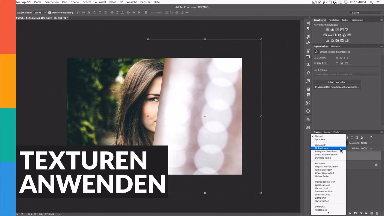 Wie füge ich in Photoshop eine Papiertextur hinzu?