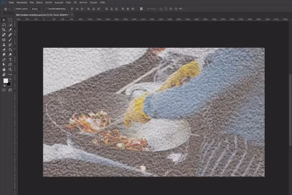 Wie füge ich in Photoshop einen Texturpinsel hinzu?