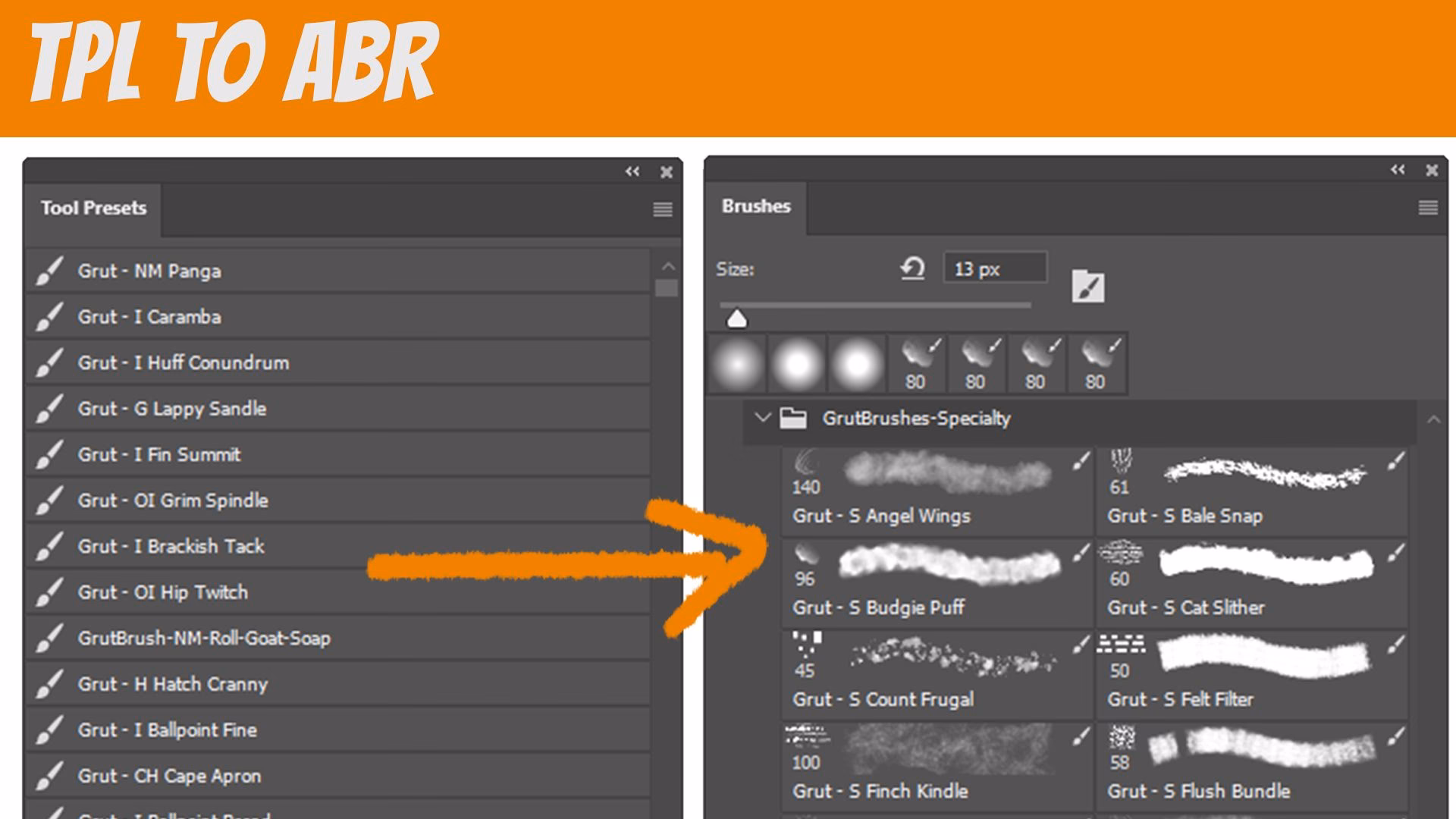 Kann Photoshop TPL-Dateien öffnen?