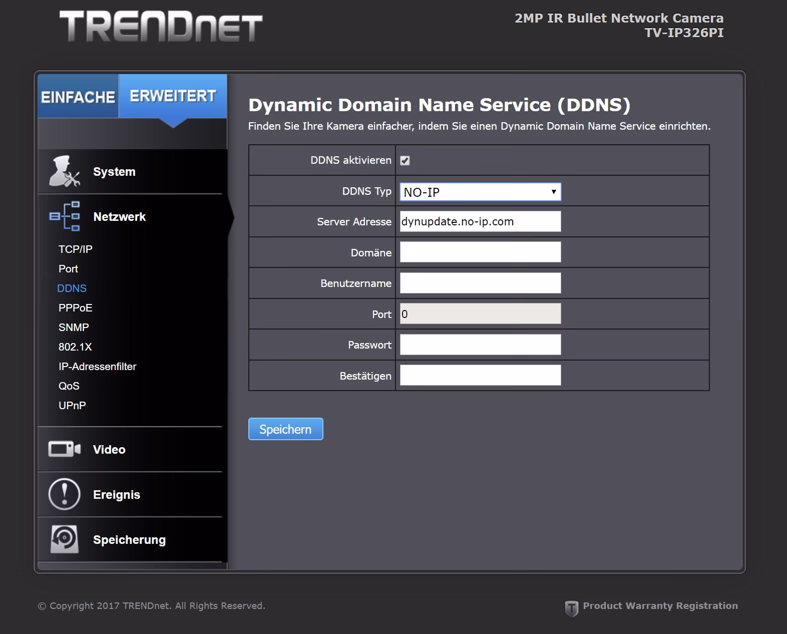 Wie schließe ich eine Trendnet-Kamera an?