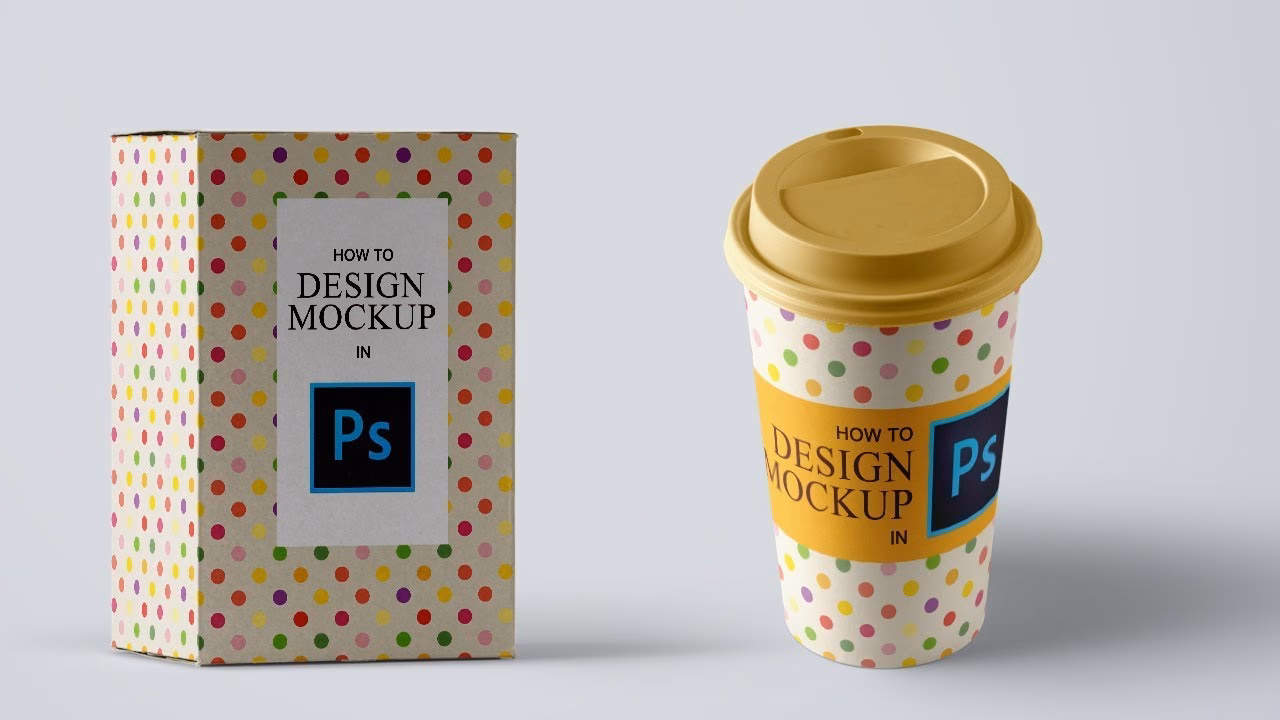 How do I create a mockup in Photoshop?