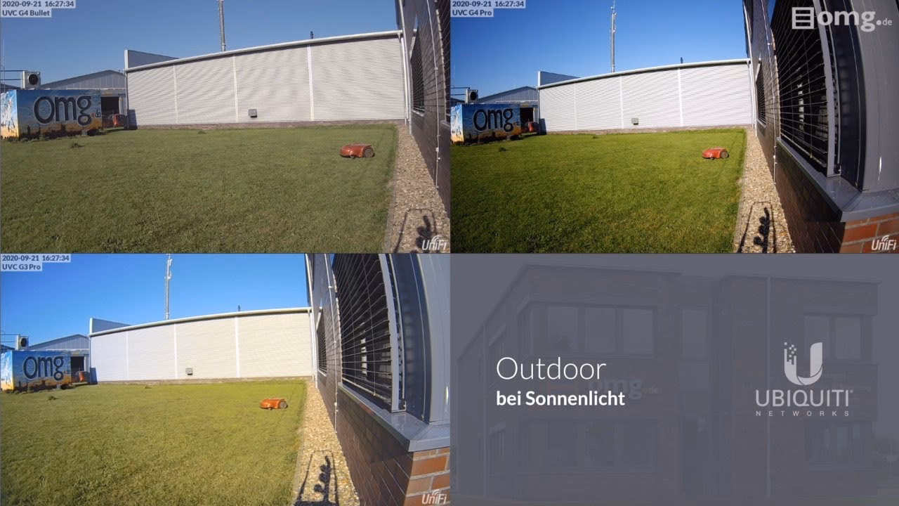 Welche UniFi-Kamera soll ich mir zulegen?