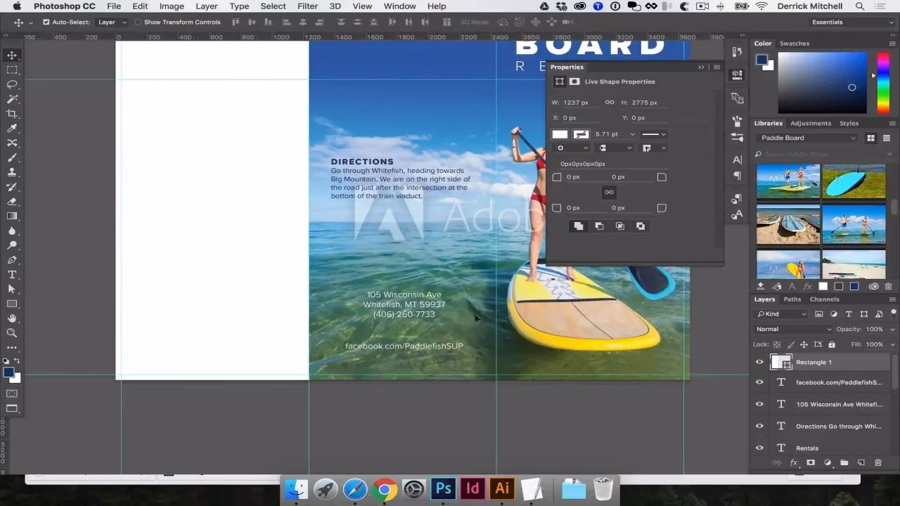 Warum unterstreicht Photoshop meinen Text?