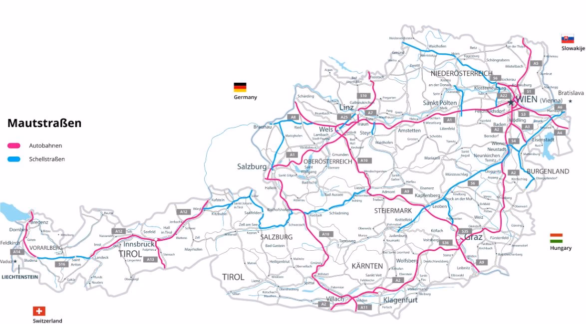 Wo in Österreich werden Vignetten kontrolliert?