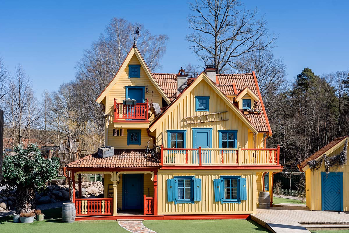 Wer wohnt in Villa Kunterbunt?