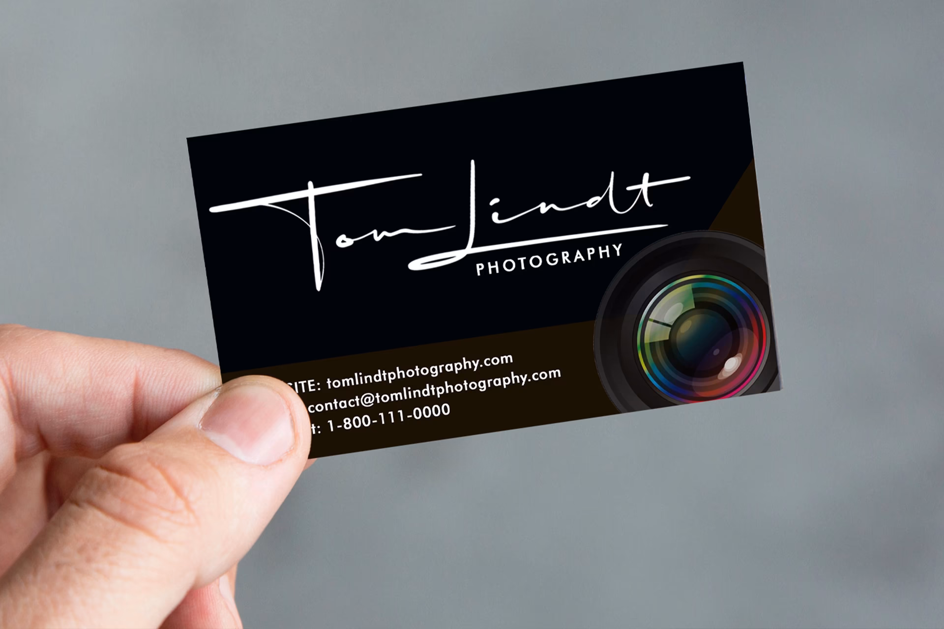 Was schreiben Fotografen auf ihre Visitenkarten?