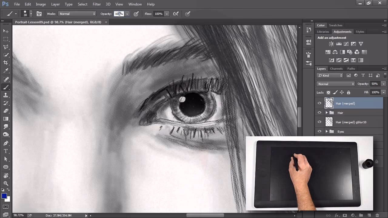 Kann man Wacom mit Adobe verwenden?