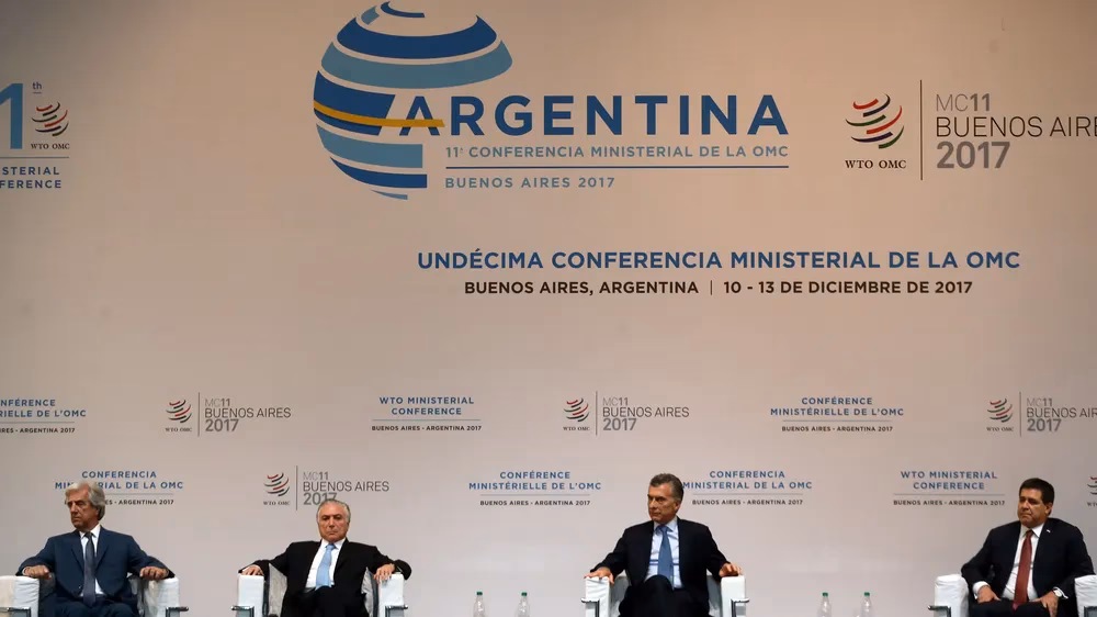 Wann ist Brasilien der WTO beigetreten?