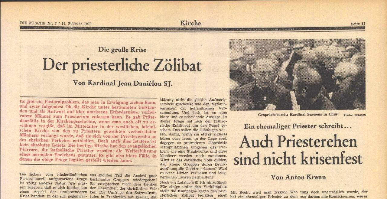 Wann begann der katholische Zölibat?