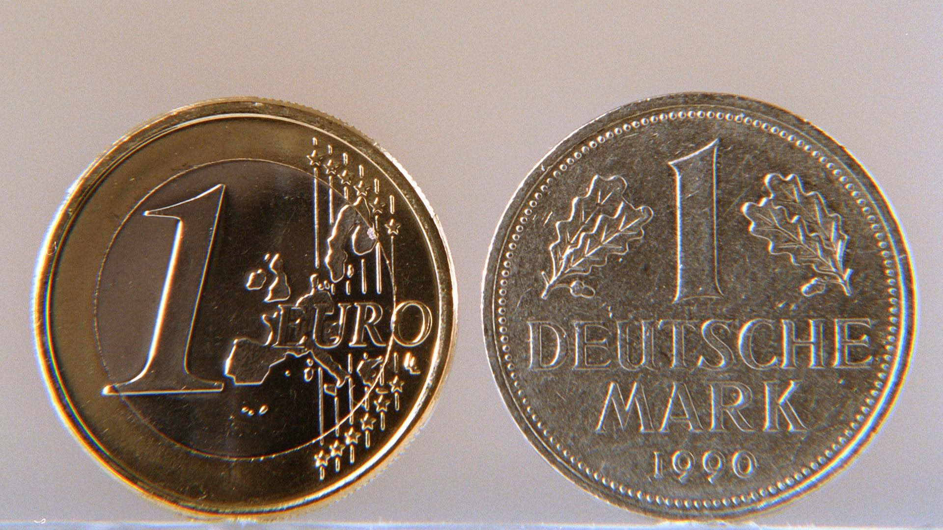 Wann war die Umstellung DM auf Euro?