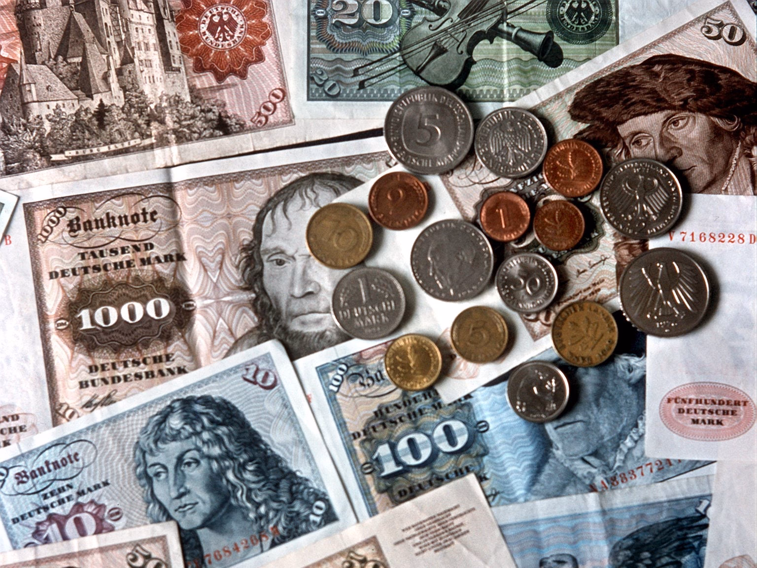 Wie viel war eine Mark 1960 wert?