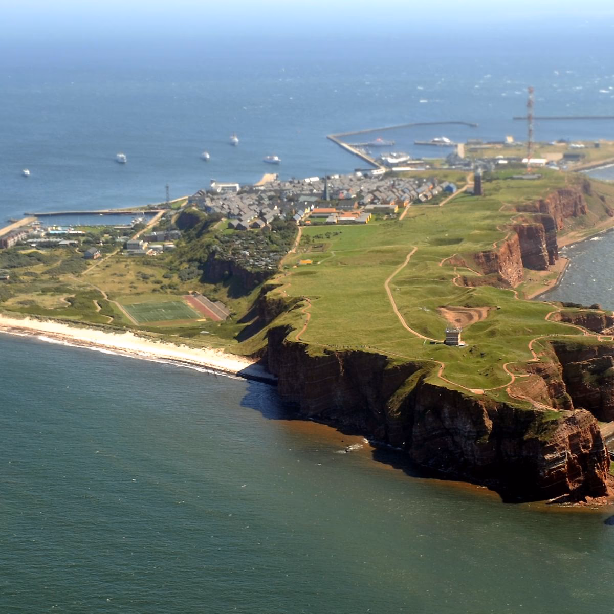 Warum sprengten die Briten Helgoland?