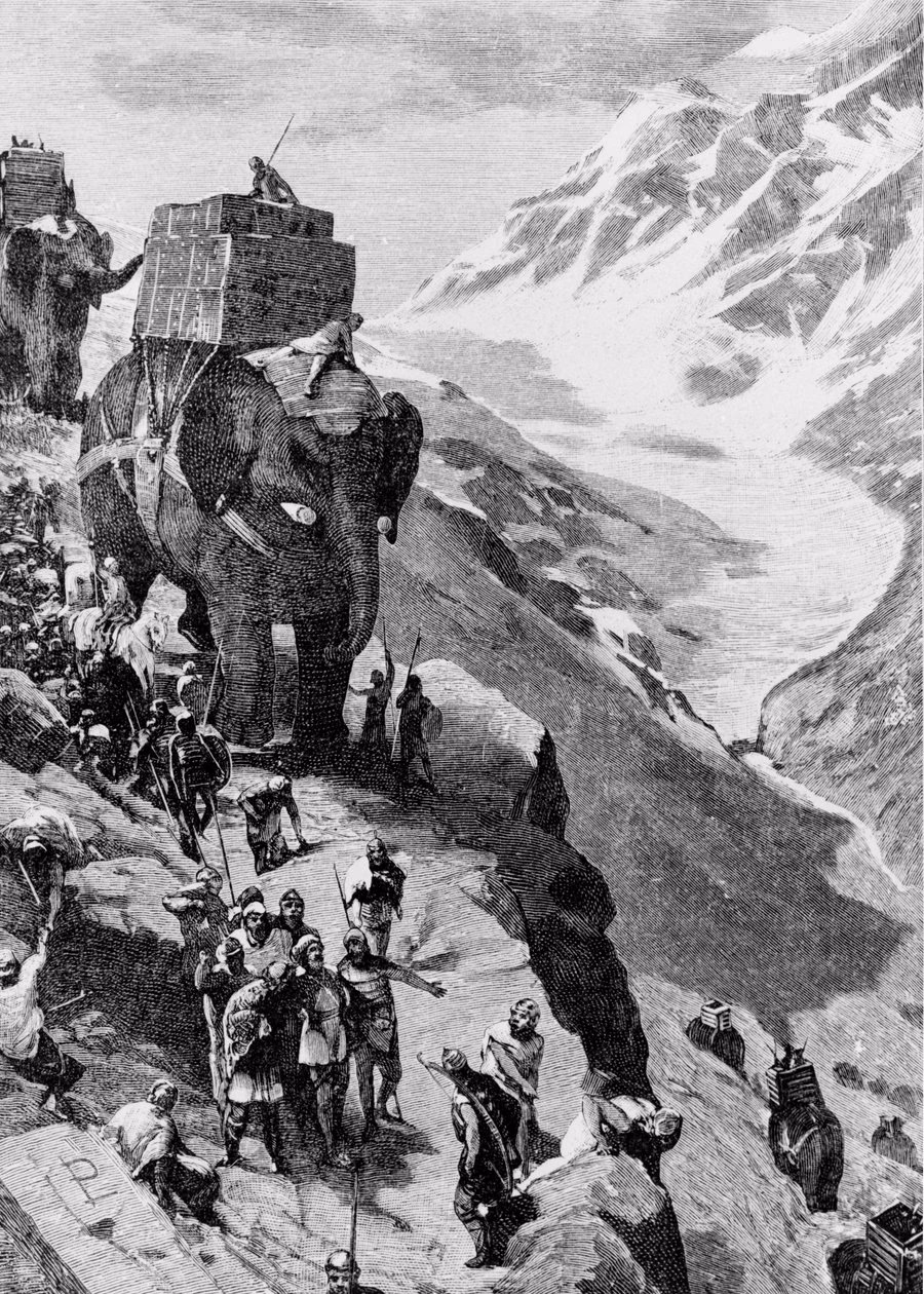 Wie kam Hannibal über die Alpen?